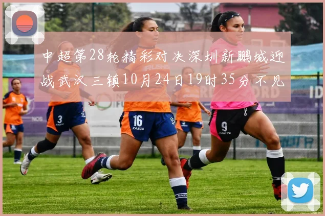 中超第28轮精彩对决深圳新鹏城迎战武汉三镇10月24日19时35分不见不散
