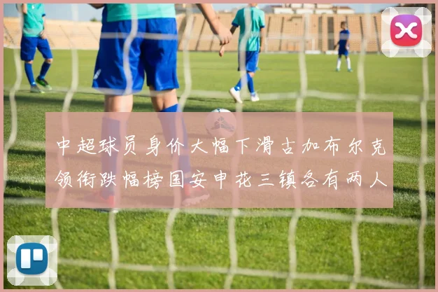 中超球员身价大幅下滑古加布尔克领衔跌幅榜国安申花三镇各有两人上榜